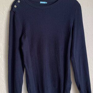 J McLaughlin Size Large Blue Women's Sweater Long Sleeve